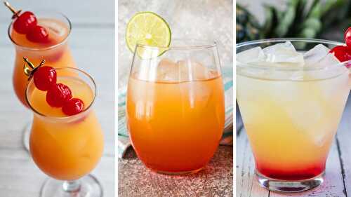 Best Malibu Cocktails: Malibu Sunrise (+More Delicious Drinks!)