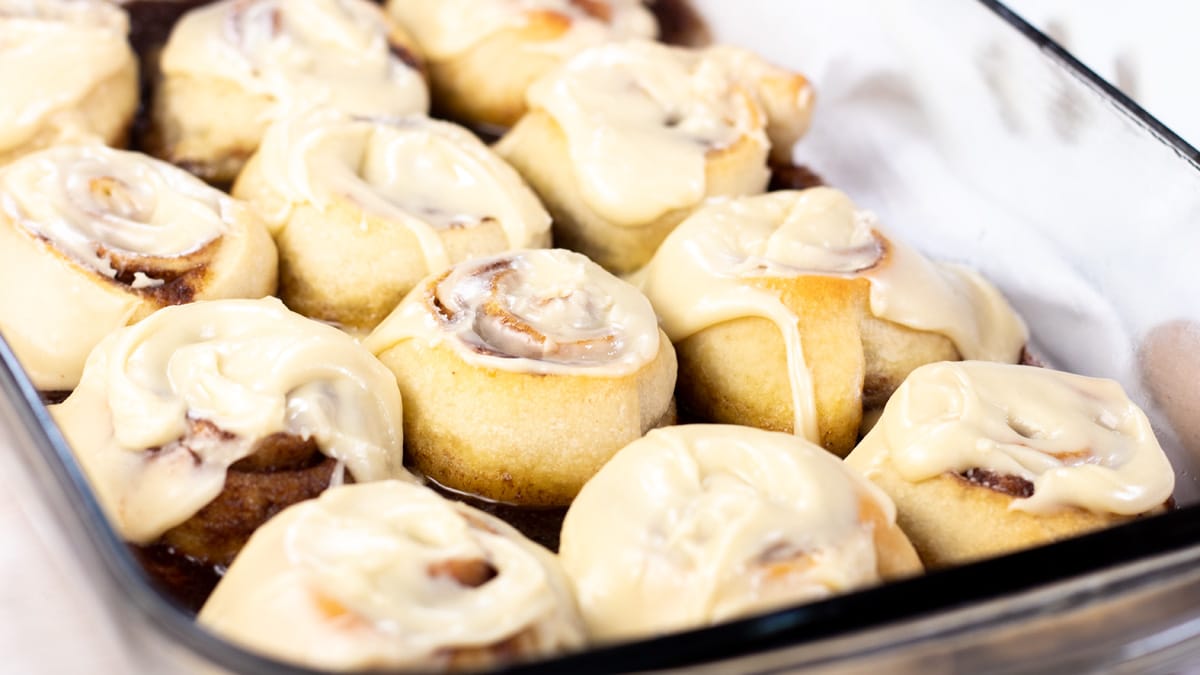 Pizza Dough Cinnamon Rolls