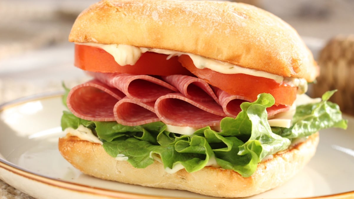 Salami Sandwich