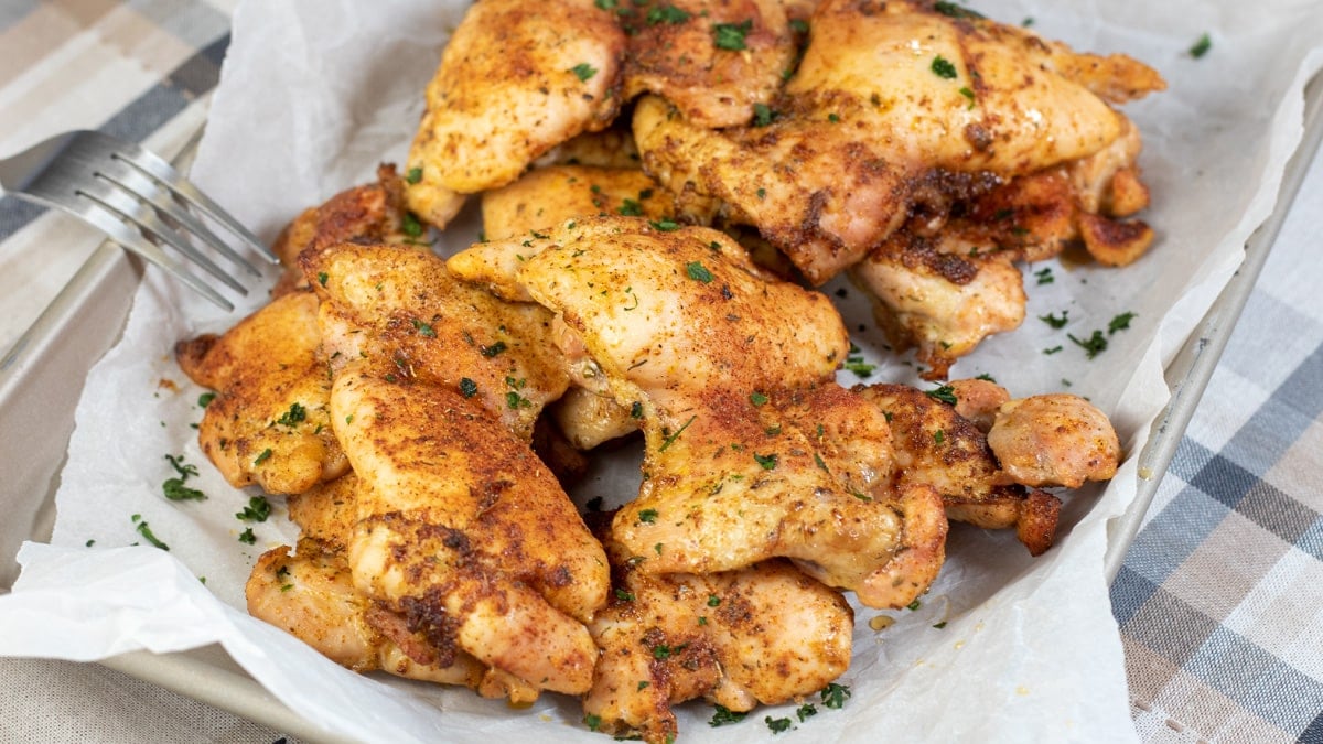 Baked Boneless Chicken Thighs