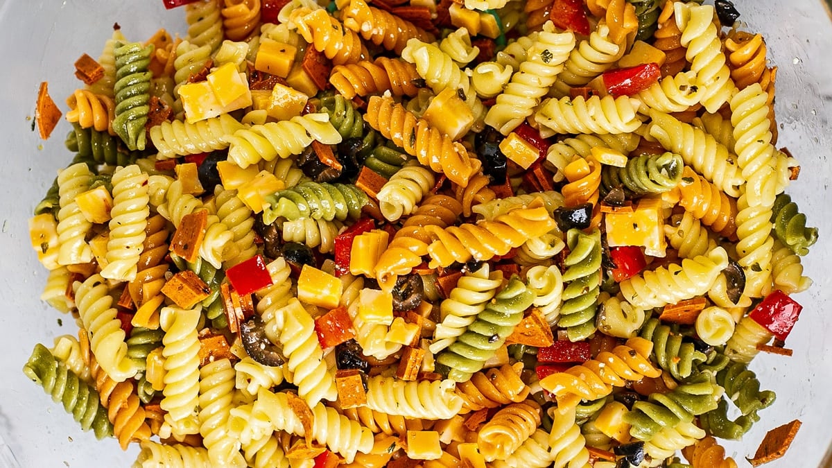 Pasta Salad with Italian Dressing