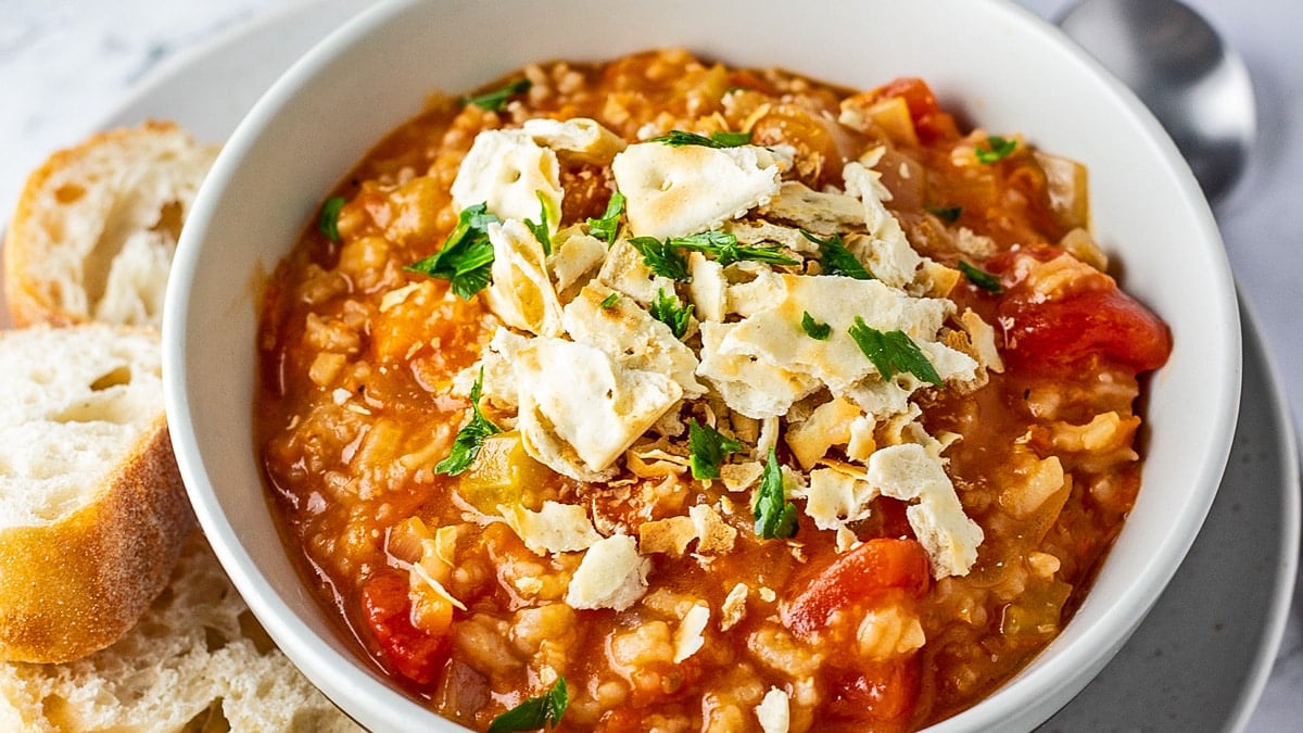 Tomato Rice Soup