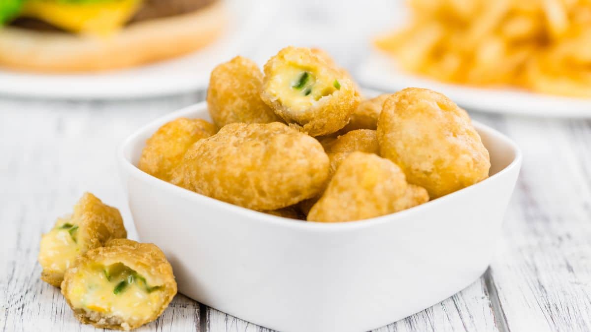 Air Fryer Chili Cheese Nuggets
