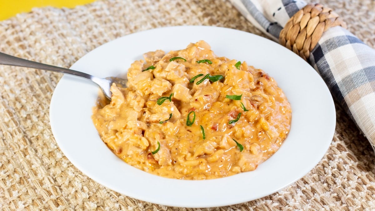 Chicken Bacon Risotto