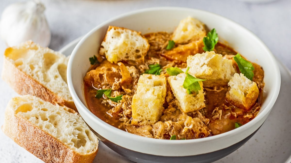 Spanish Garlic Soup