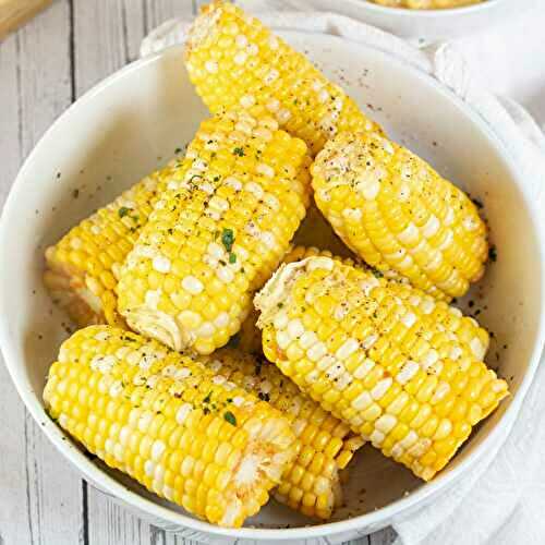 Steamed Corn On The Cob