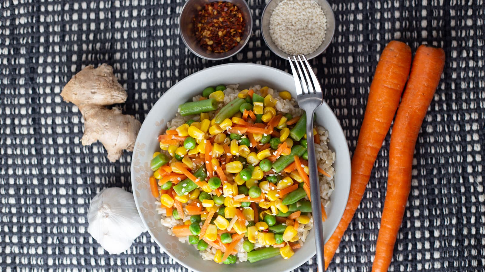 Frozen Veggie Stir Fry