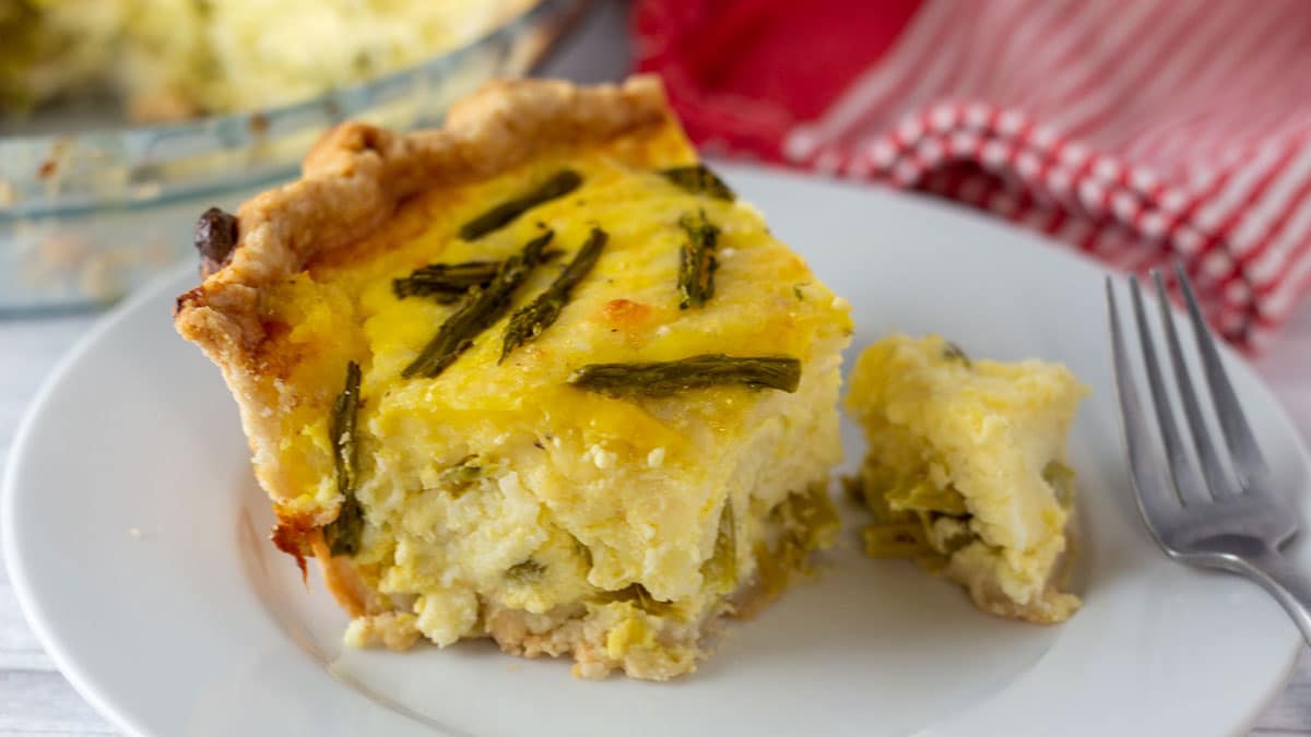 Asparagus Quiche