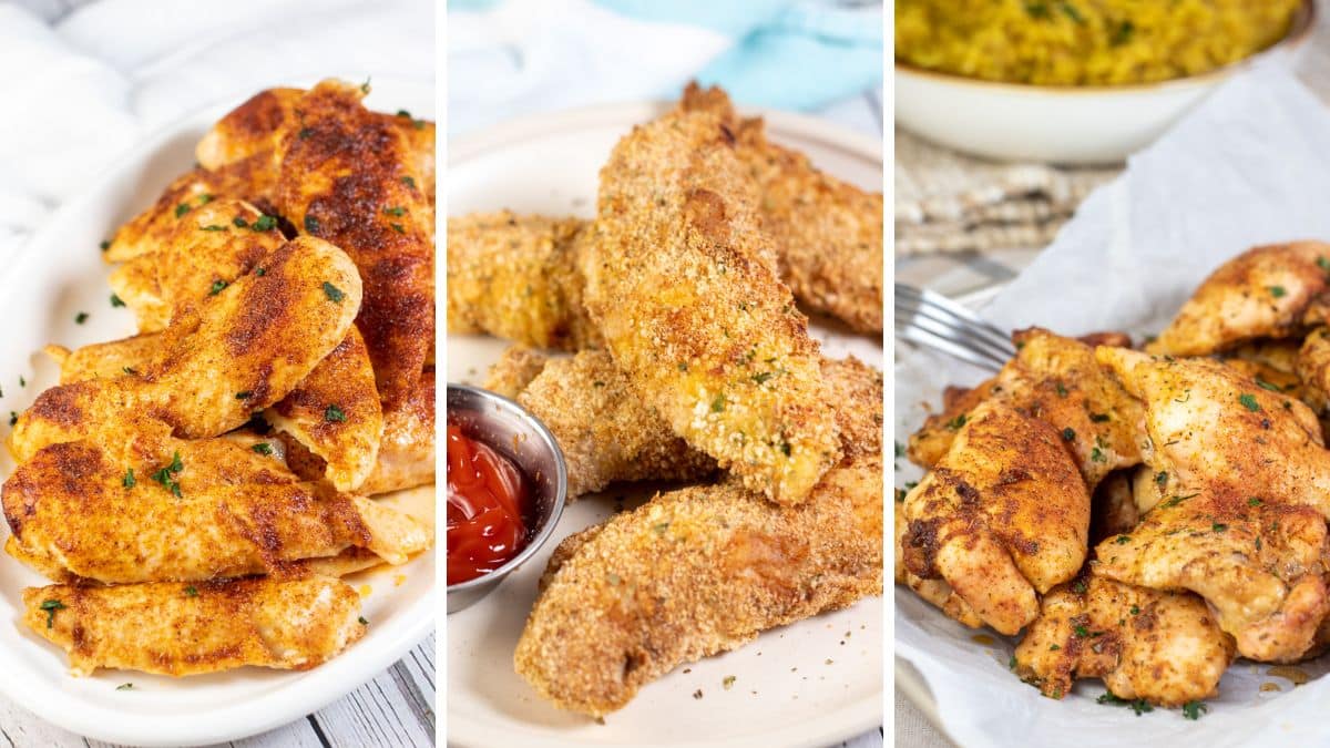 Best Chicken Tenderloin Recipes: Baked Chicken Tenderloins (+More Tasty Chicken Dinners!)