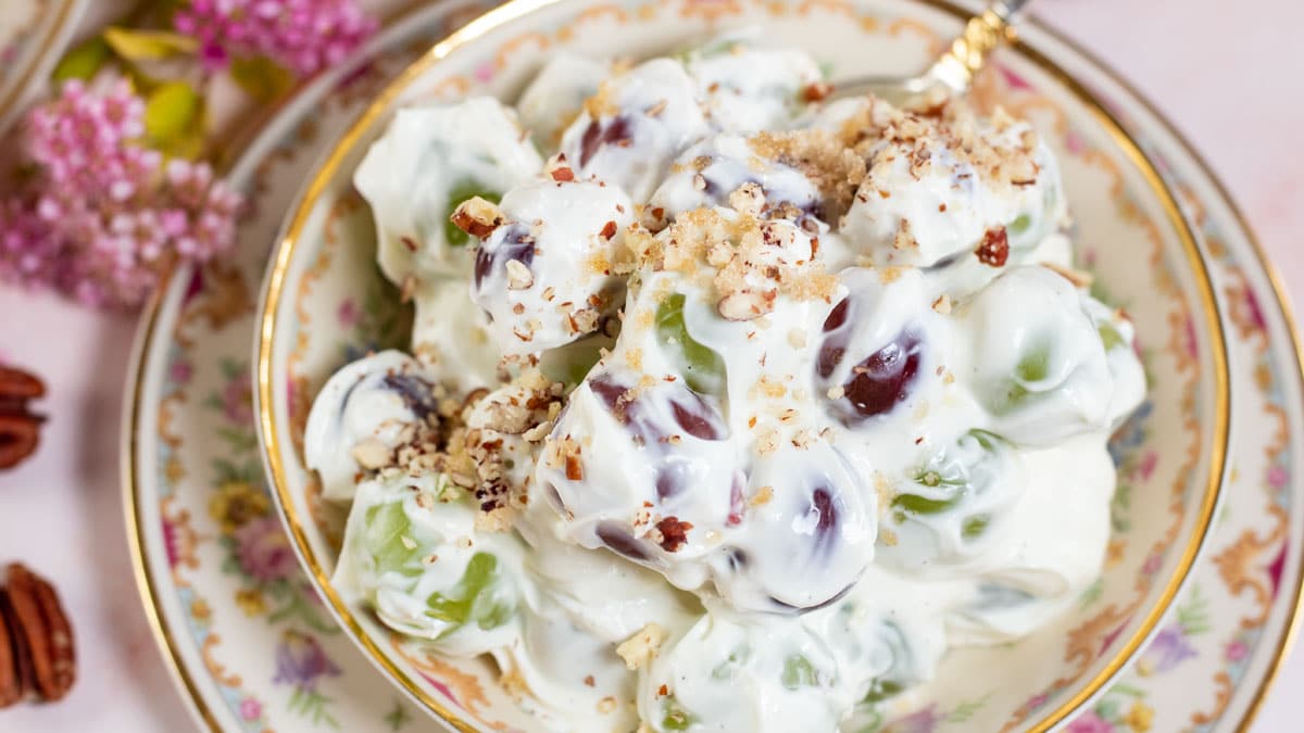 Creamy Grape Salad