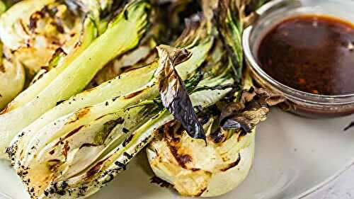 Grilled Bok Choy