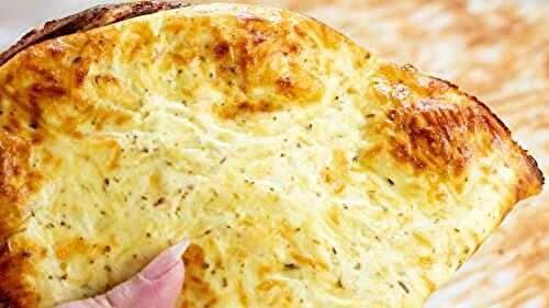 Keto Flatbread (3-Ingredient)