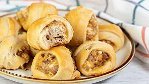 Sausage Cream Cheese Crescent Rolls