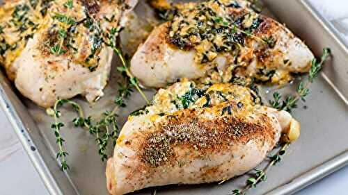 Spinach Stuffed Chicken Breasts