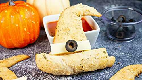 Halloween Crescent Roll Witches Hats