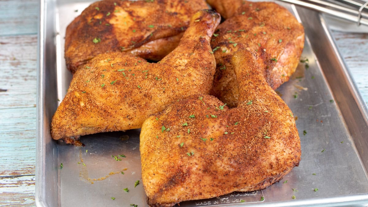 Smoked Chicken Quarters