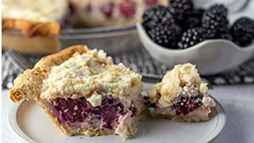 Sour Cream Blackberry Pie Recipe