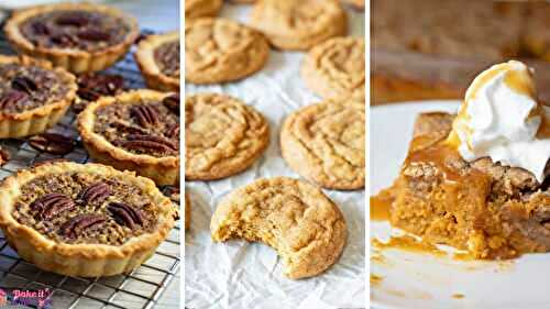 Easy Thanksgiving Desserts: Pecan Tartlets (+More Great Recipes!)