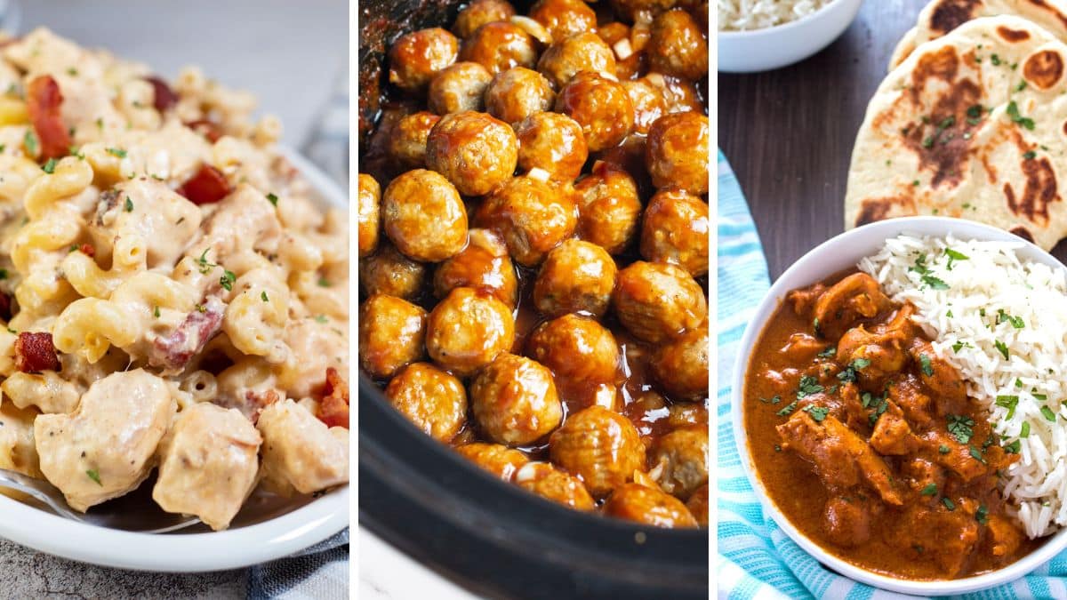 Fall Crockpot Dinner Ideas: Crockpot Creamy Salsa Chicken (+35 More Tasty Recipes To Try!)