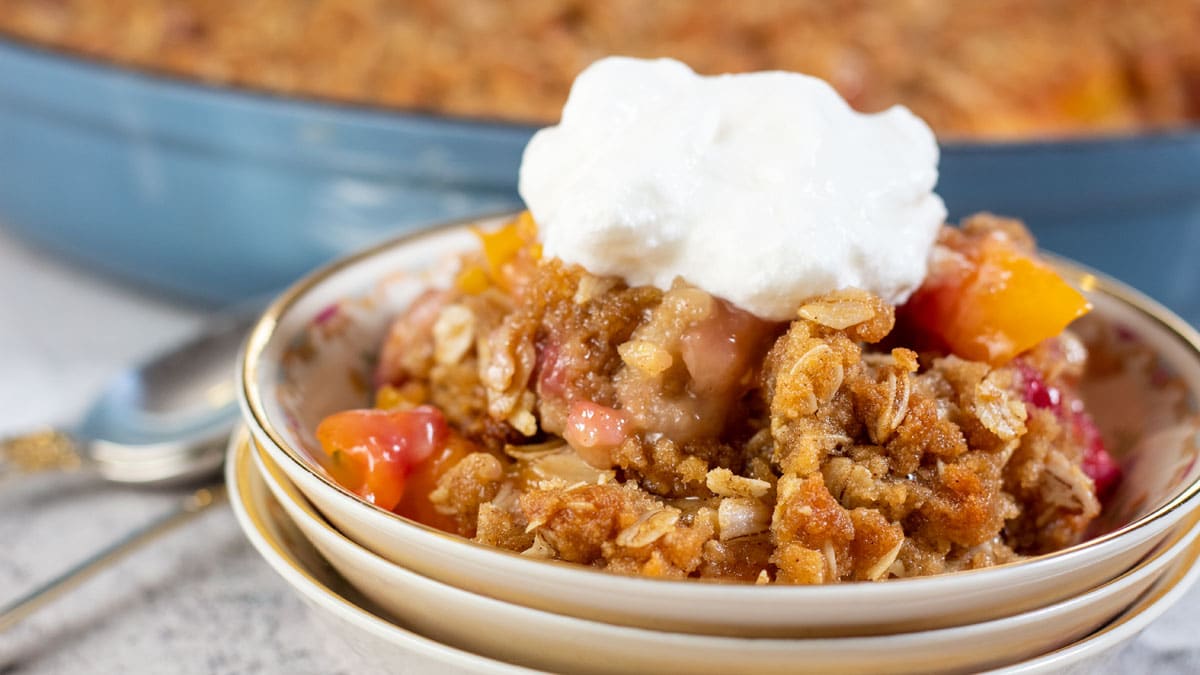 Nectarine Crisp