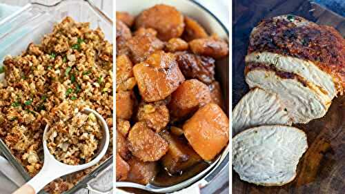Easy Thanksgiving Dinner Menu Ideas (15+ Super Easy Holiday Recipes!)