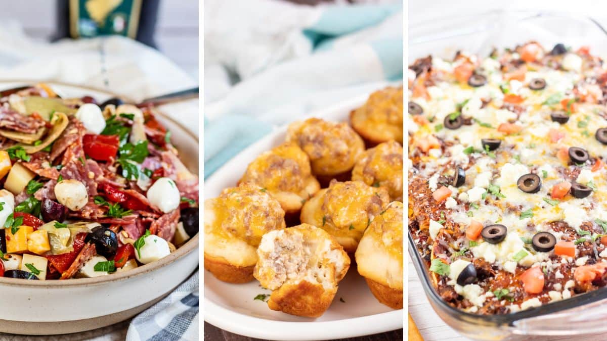 Luncheon Menu Ideas: Antipasto Salad (+17 Crowd Pleasing Lunch Recipes!)
