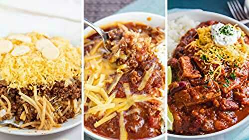Best Chili Recipes (15+ Hearty & Delicious Chili Variations To Make Today!)