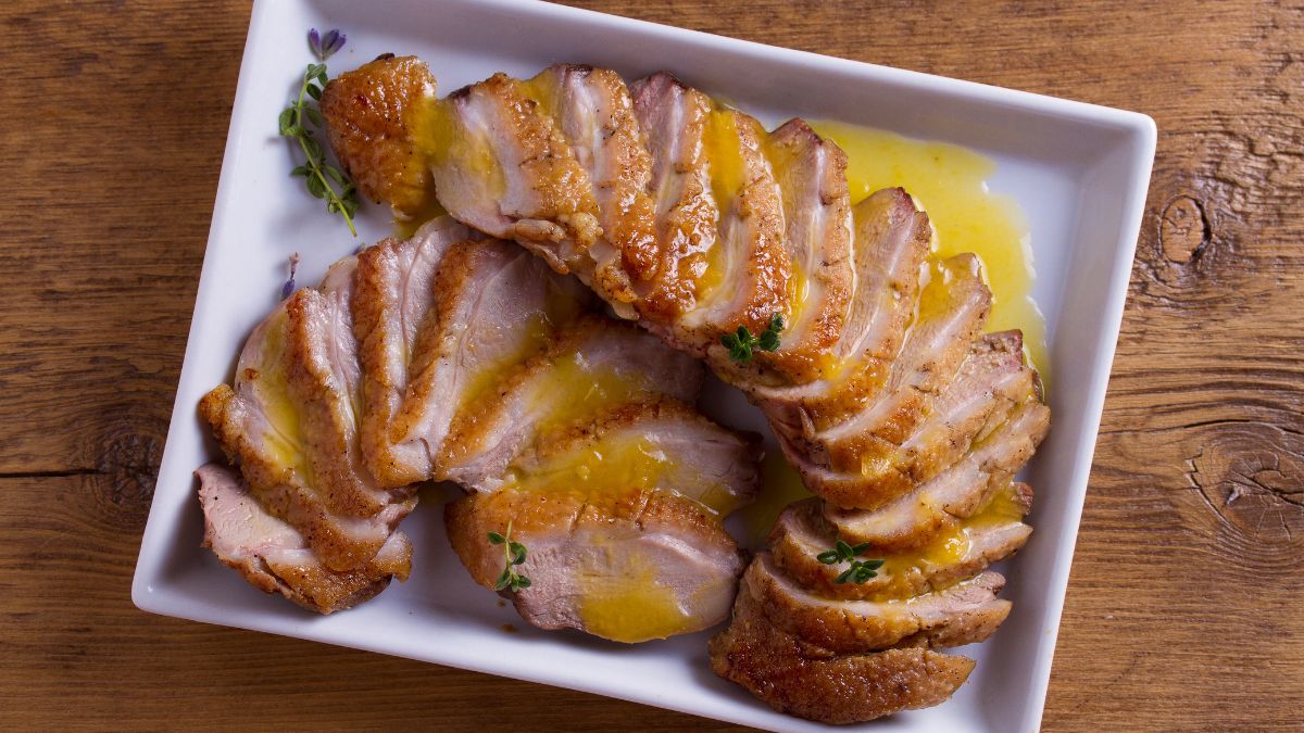 Duck with Orange Sauce (Duck a L'Orange)