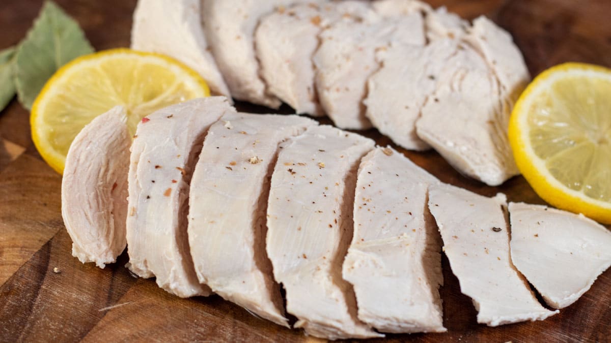 Poached Chicken Breasts