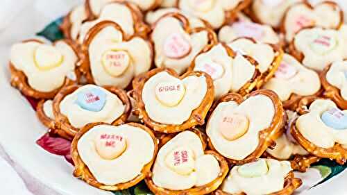 Valentine's Day Pretzel Hearts