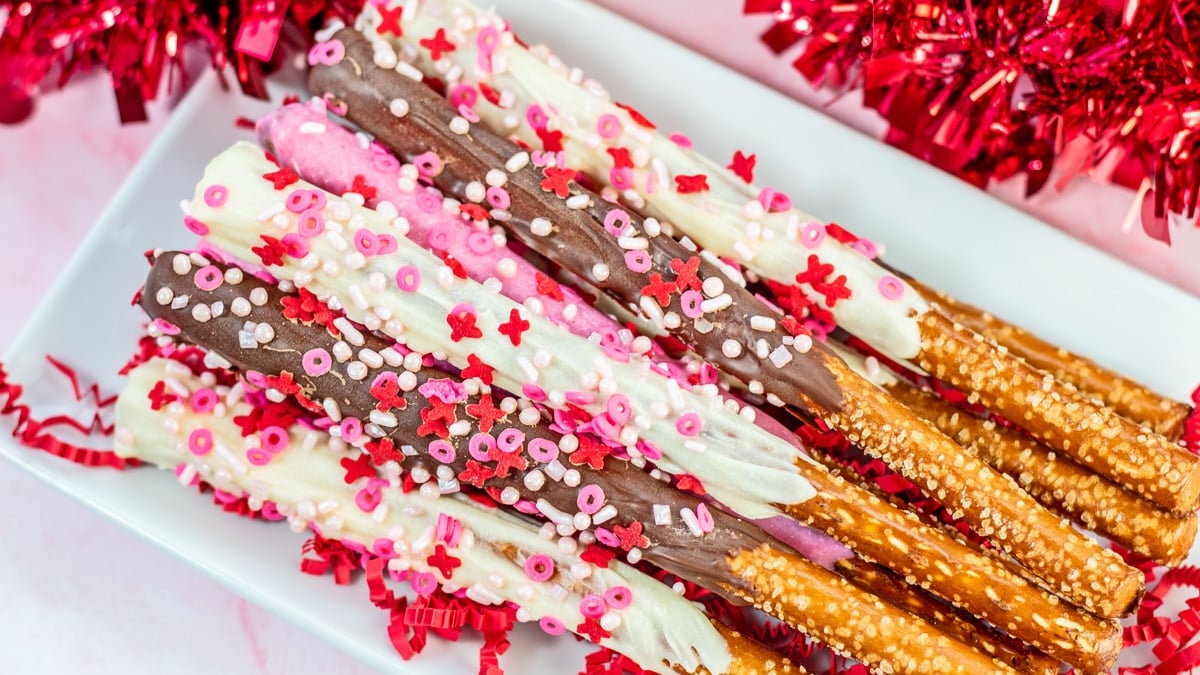 Valentine's Day Pretzels