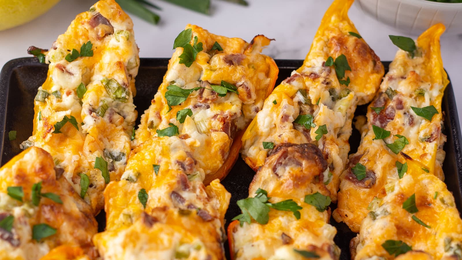 Cream Cheese Stuffed Mini Peppers