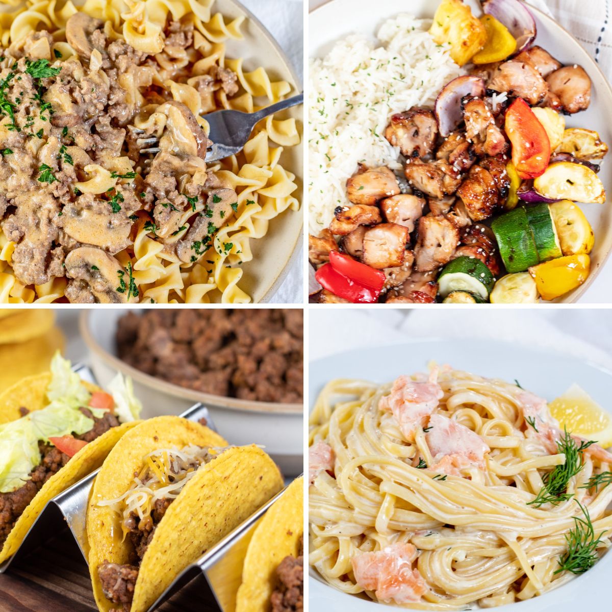 39+ Budget Friendly Dinners To Make With Chicken, Beef, Pork, or Seafood!