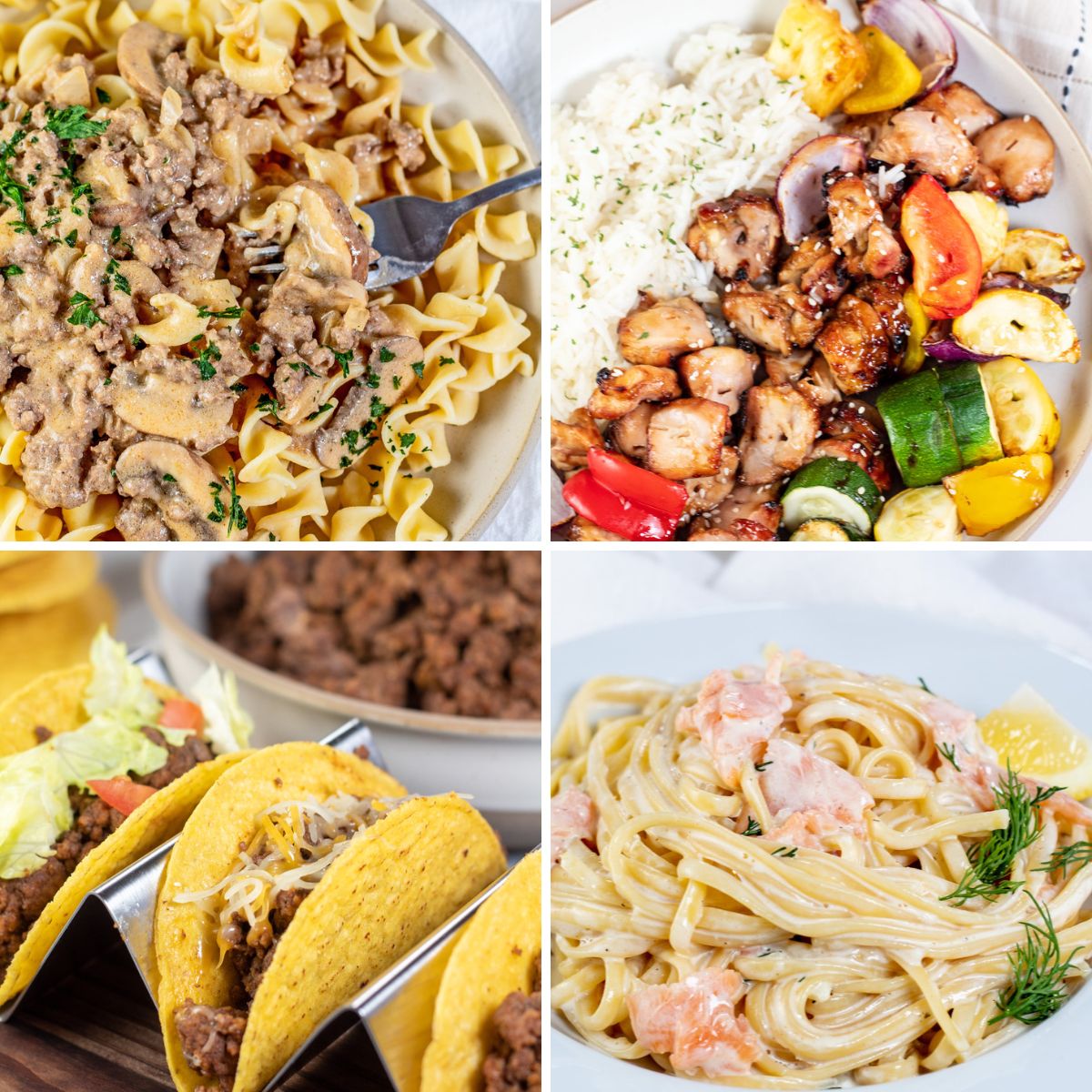 39+ Budget Friendly Dinners To Make With Chicken, Beef, Pork, or Seafood!