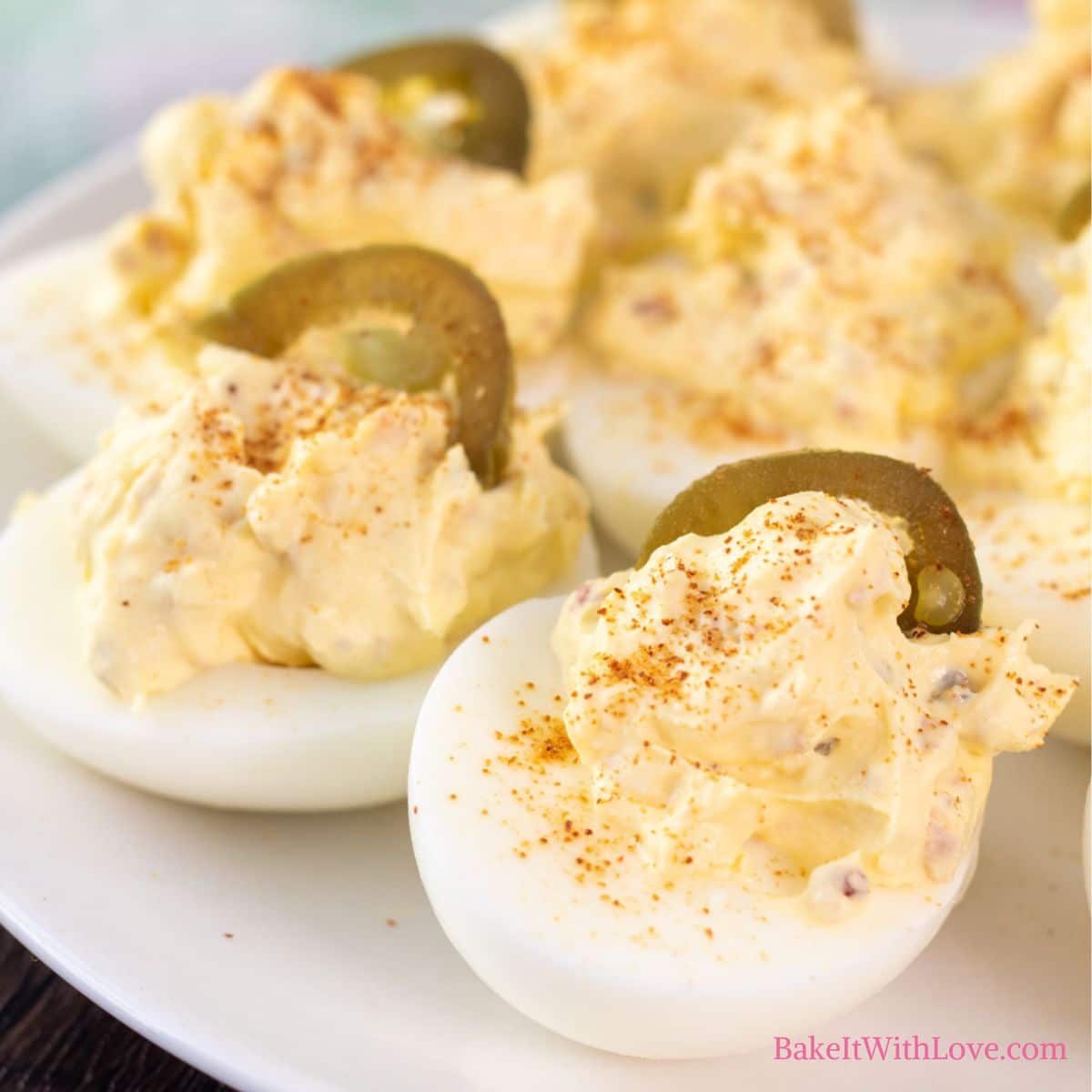 Jalapeno Popper Deviled Eggs