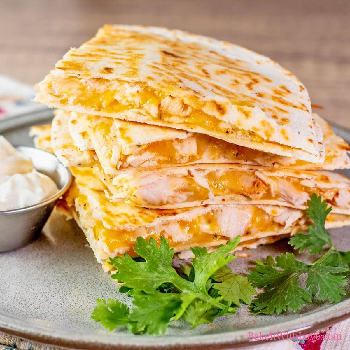 Rotisserie Chicken Quesadillas