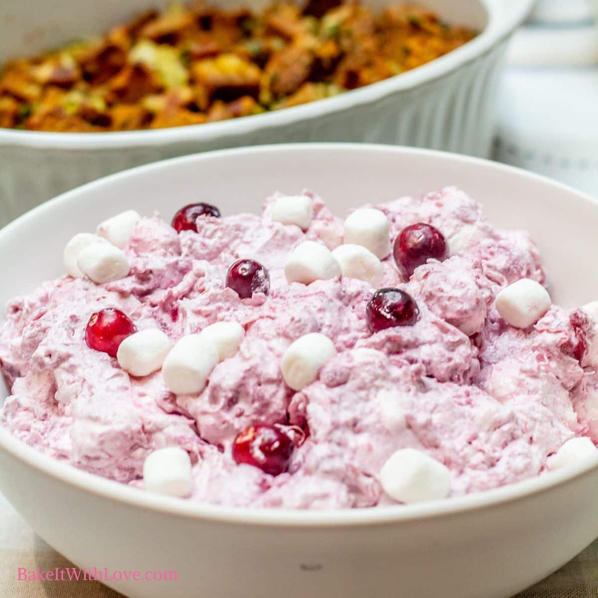 Easy Cranberry Fluff Salad