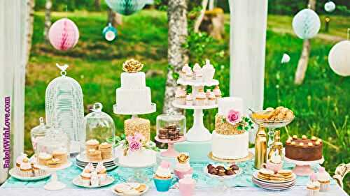 How To Set Up A DIY Wedding Dessert Table