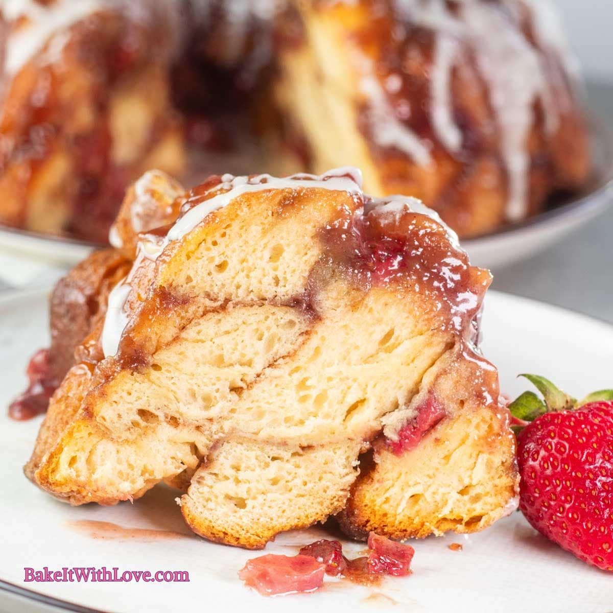 Strawberry Monkey Bread