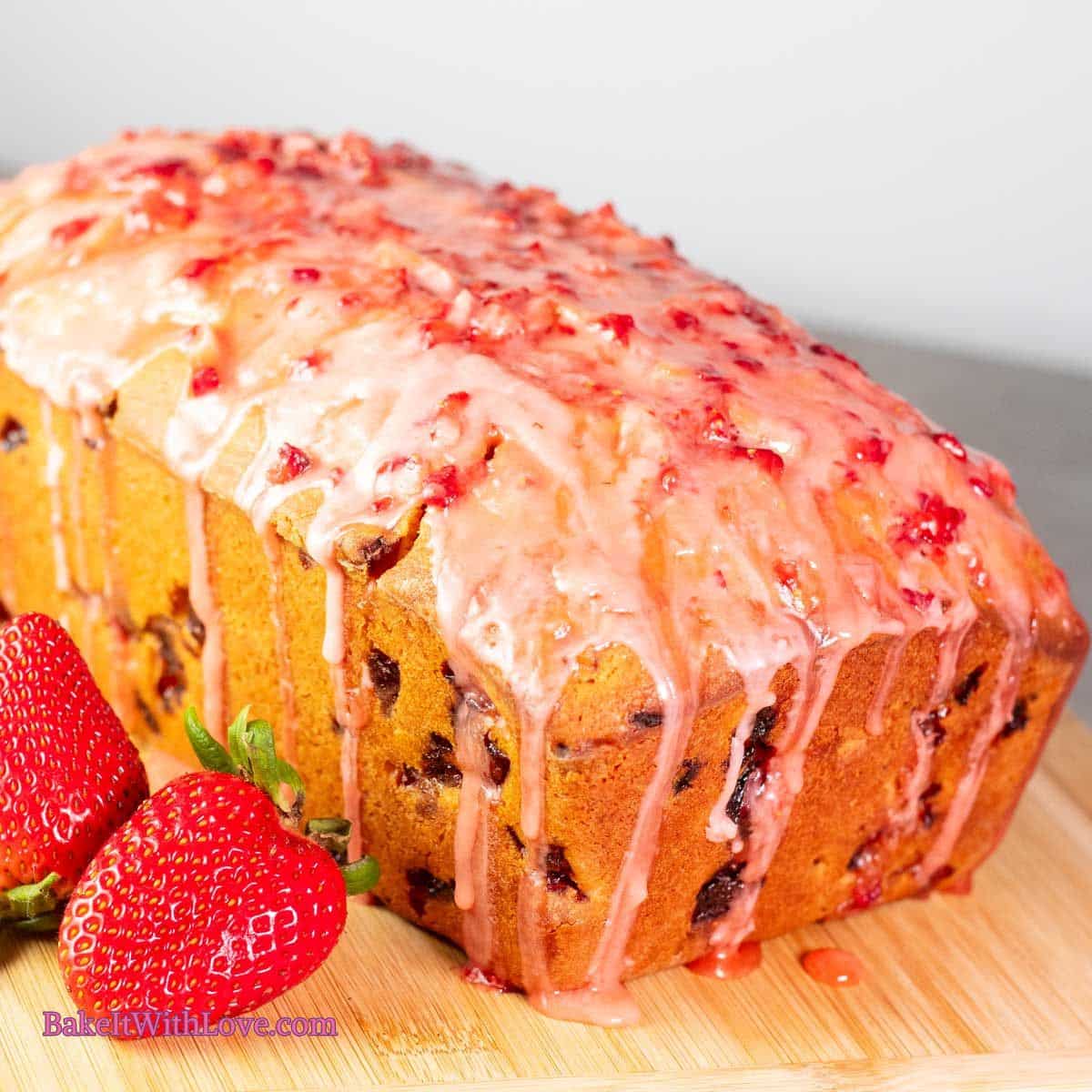 Strawberry Pound Cake