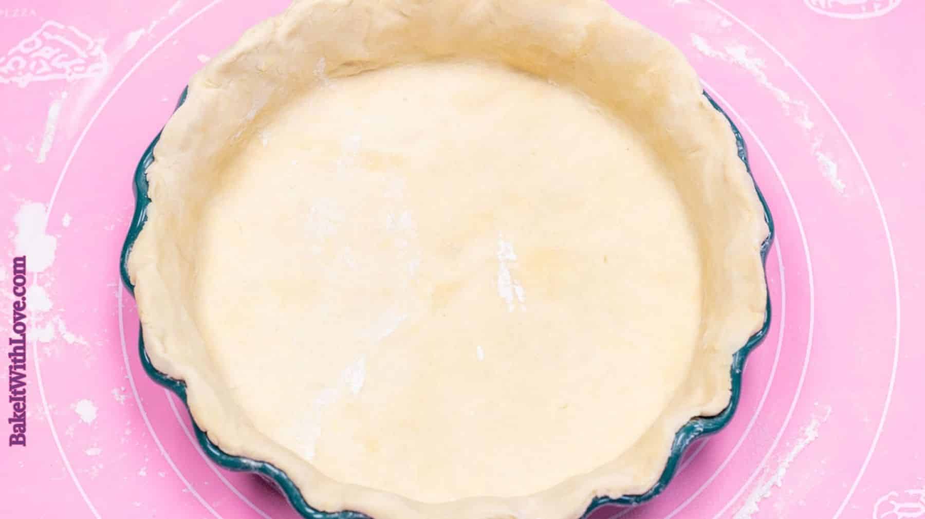 How To Freeze Pie Crust
