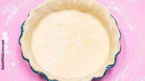 How To Freeze Pie Crust