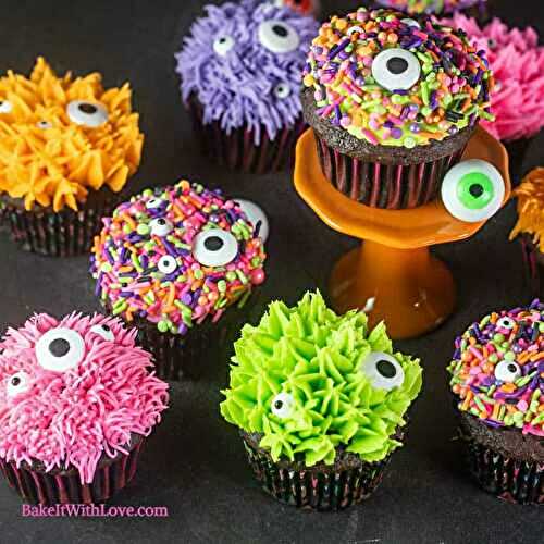 Monster Eye Cupcakes