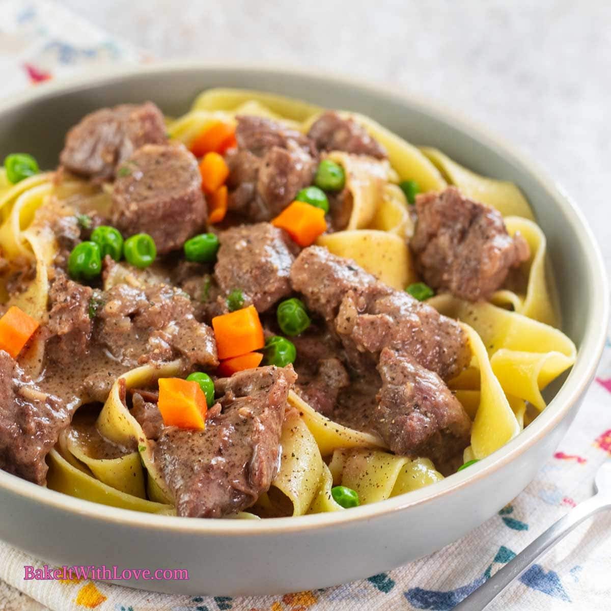 Slow Cooker Beef Tips & Gravy