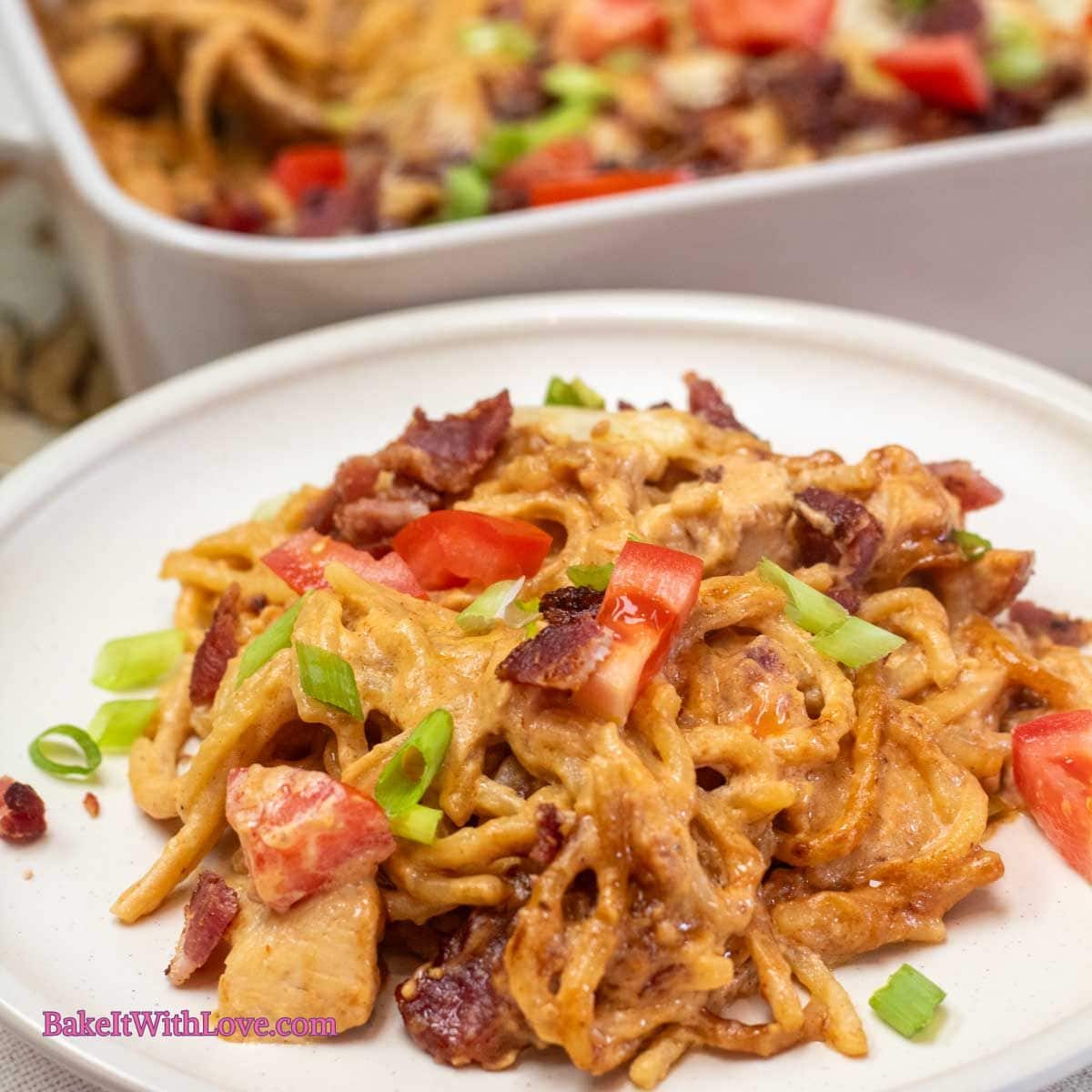BBQ Monterey Chicken Casserole