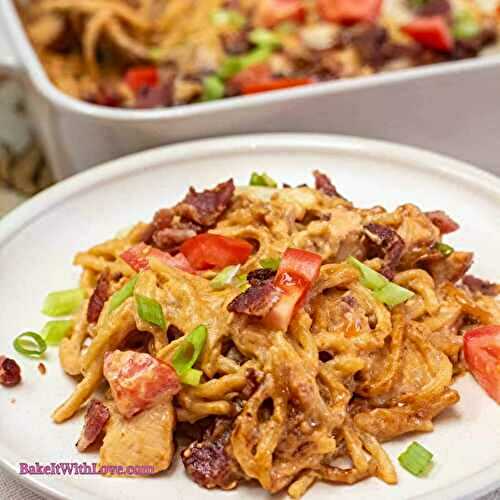 BBQ Monterey Chicken Casserole