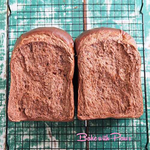 Chocolate Soft Bread (Yudane Method)