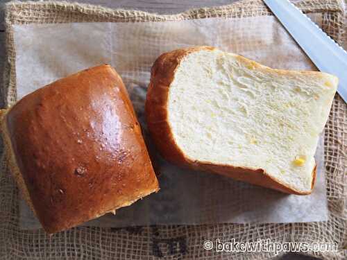 Creamed Sweet Corn Loaf/Bread (Old Dough Method)
