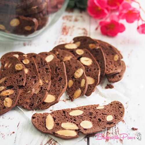 Crispy Chocolate Biscotti 