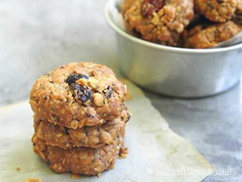 Crunchy Oats & Nuts Cookies